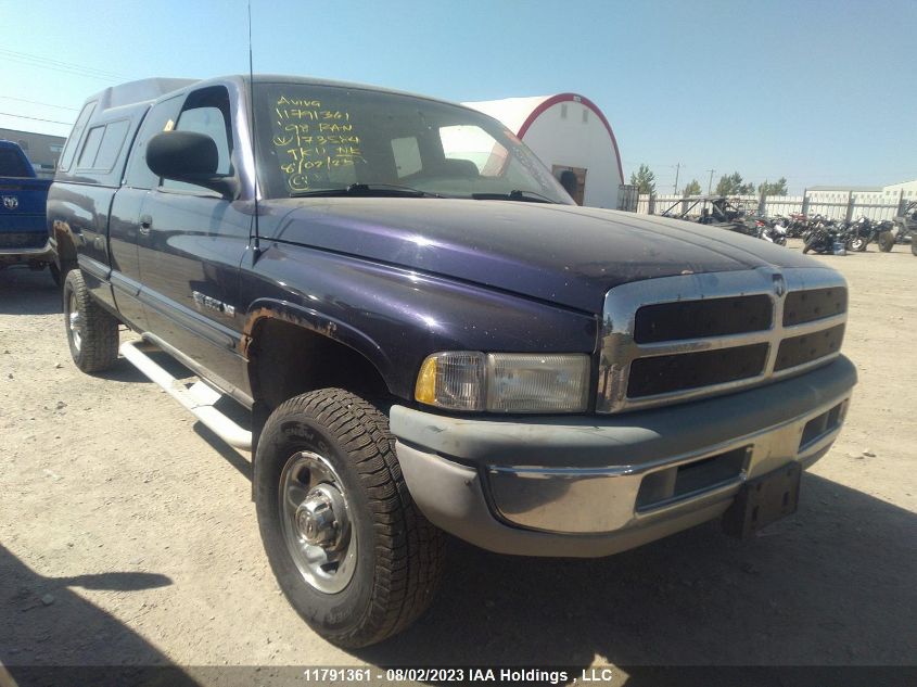 1998 Dodge Ram 2500 VIN: 3B7KF22W3WG173584 Lot: 11791361