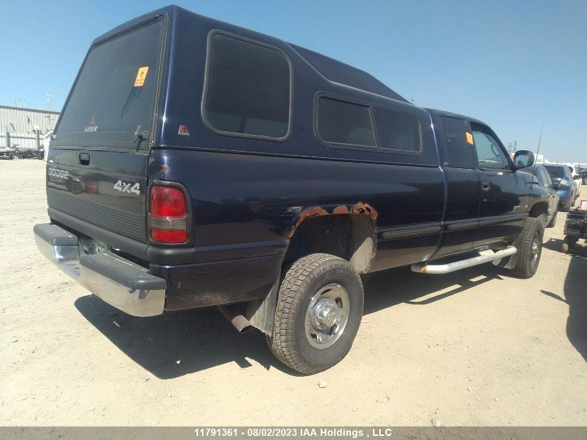 1998 Dodge Ram 2500 VIN: 3B7KF22W3WG173584 Lot: 11791361