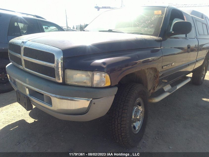 1998 Dodge Ram 2500 VIN: 3B7KF22W3WG173584 Lot: 11791361