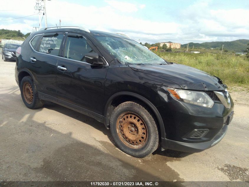 2016 Nissan Rogue S/Sl/Sv VIN: 5N1AT2MV5GC745814 Lot: 11792030