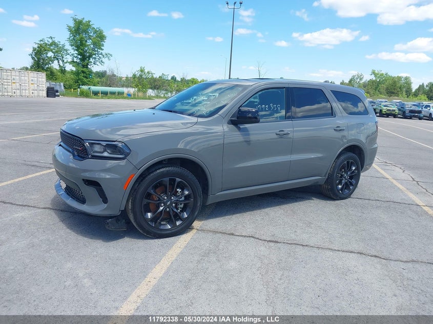 2022 Dodge Durango, Theft Recovery, IAAI, VIN 1C4RDJAG1NC183881 — photo 2