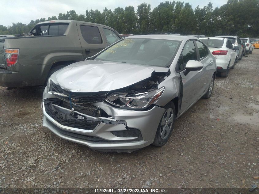 2018 Chevrolet Cruze Ls VIN: 1G1BC5SM0J7108438 Lot: 11792561