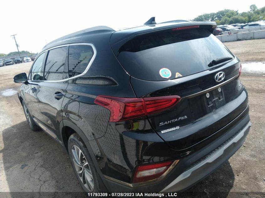 2019 Hyundai Santa Fe VIN: 5NMS3CAD2KH101384 Lot: 11793309