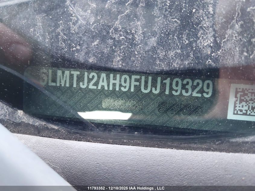 2015 Lincoln Mkc VIN: 5LMTJ2AH9FUJ19329 Lot: 11793352