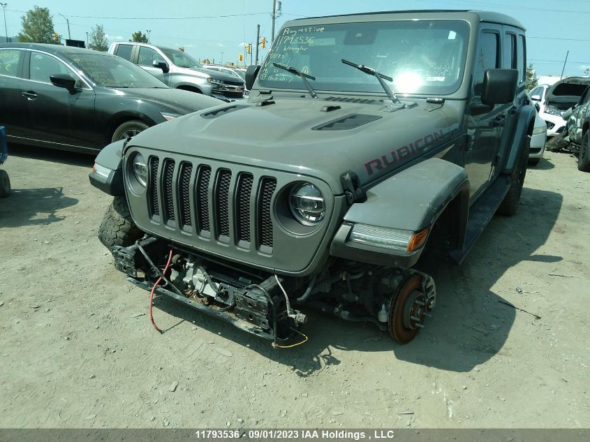 2021 Jeep Wrangler Unlimited Rubicon VIN: 1C4HJXFGXMW609533 Lot: 11793536