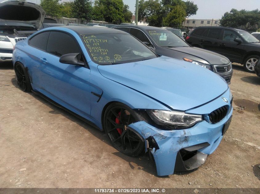 2016 BMW M4 VIN: WBS3R9C54GK337731 Lot: 11793734