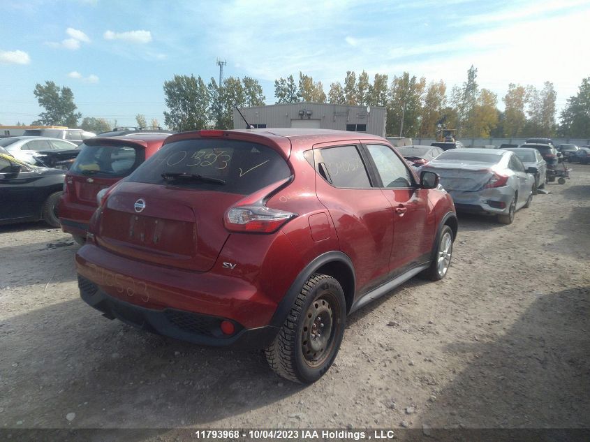 2016 Nissan Juke S/Sv/Sl/Nismo VIN: JN8AF5MR6GT601144 Lot: 11793968