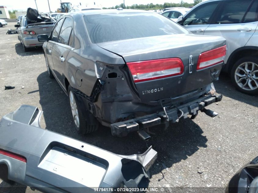 2011 Lincoln Mkz VIN: 3LNHL2GC2BR764503 Lot: 11794176