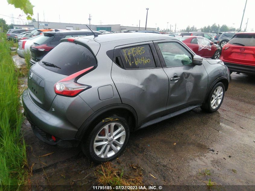 2016 Nissan Juke S/Sv/Sl/Nismo VIN: JN8AF5MR6GT610460 Lot: 11795185