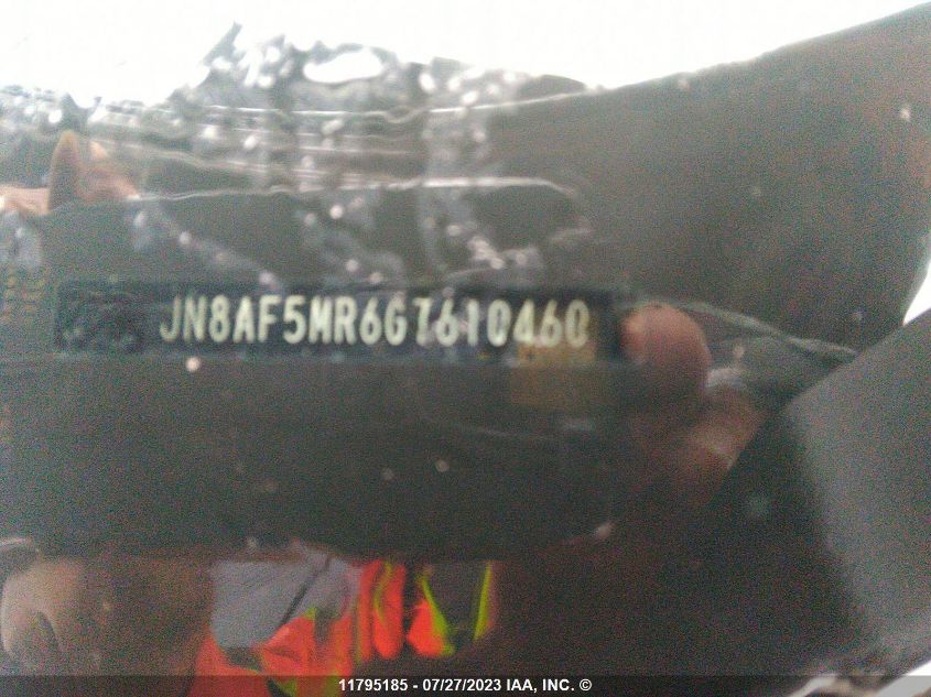 2016 Nissan Juke S/Sv/Sl/Nismo VIN: JN8AF5MR6GT610460 Lot: 11795185