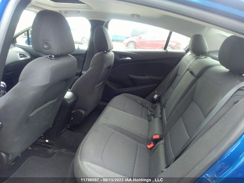 2017 Chevrolet Cruze Lt VIN: 3G1BD5SM3HS505652 Lot: 11796097