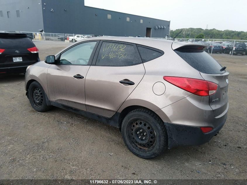 2012 Hyundai Tucson Gl VIN: KM8JTCAC6CU402930 Lot: 11796632