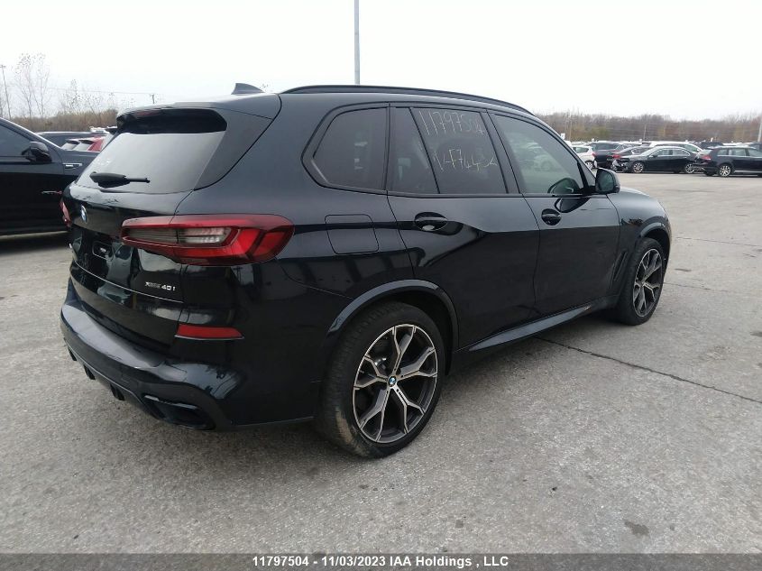 2021 BMW X5 xDrive40I VIN: 5UXCR6C03M9F74452 Lot: 11797504