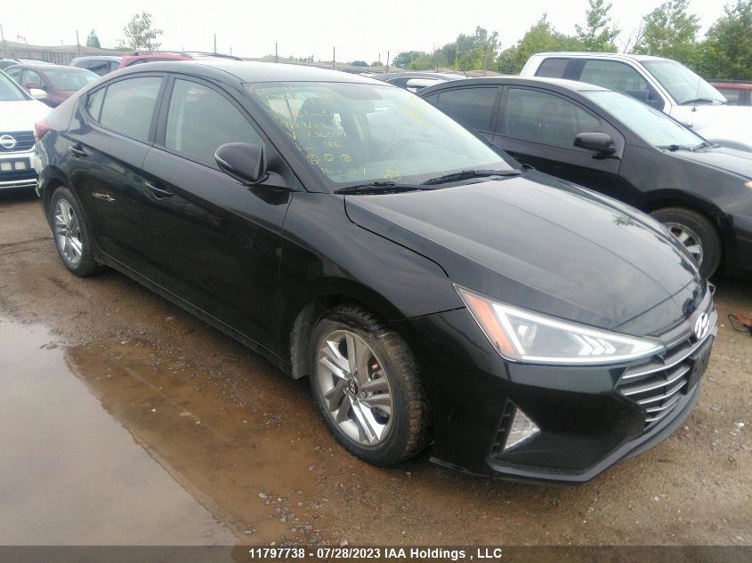 2019 Hyundai Elantra Sel/Value/Limited VIN: KMHD84LF8KU736094 Lot: 11797738