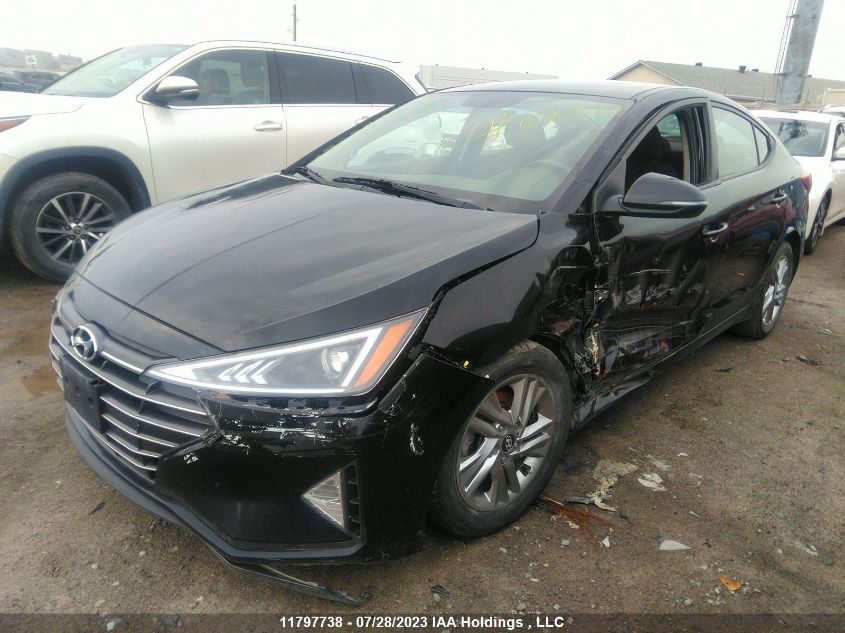 2019 Hyundai Elantra Sel/Value/Limited VIN: KMHD84LF8KU736094 Lot: 11797738