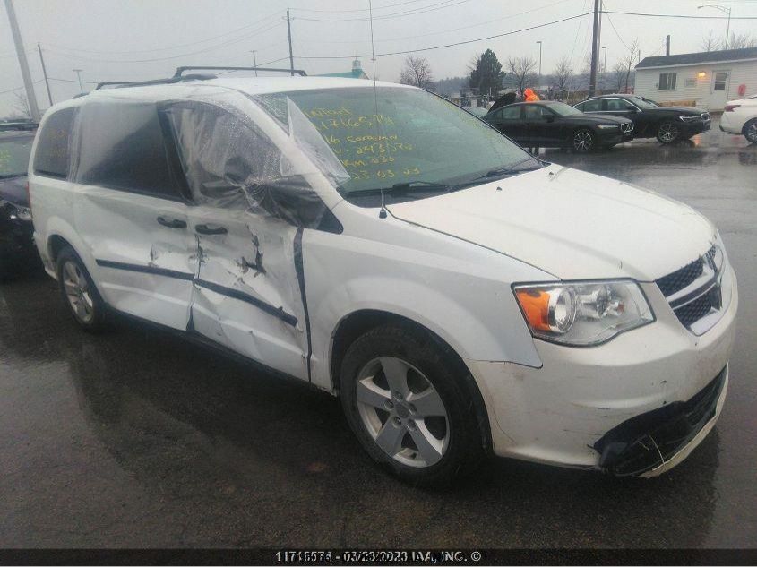 2016 Dodge Grand Caravan Se VIN: 2C4RDGBG1GR243072 Lot: 11798066