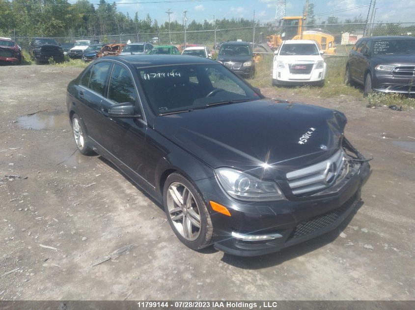 2013 Mercedes-Benz C 300 4Mati VIN: WDDGF8AB8DA785627 Lot: 11799144