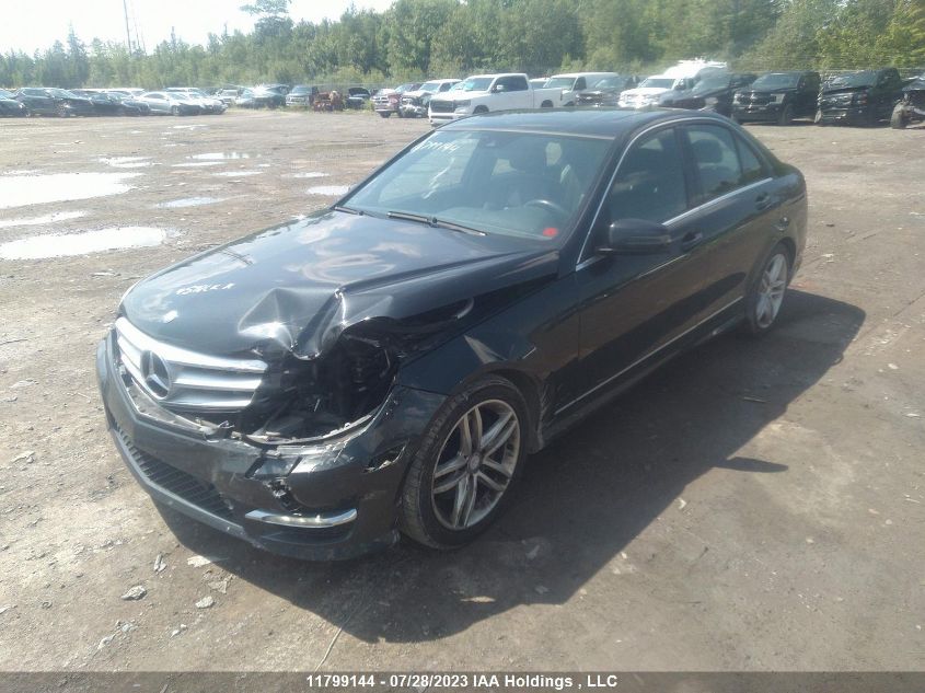 2013 Mercedes-Benz C 300 4Mati VIN: WDDGF8AB8DA785627 Lot: 11799144