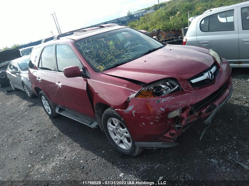 2005 Acura Mdx Touring VIN: 2HNYD18635H536203 Lot: 11799528