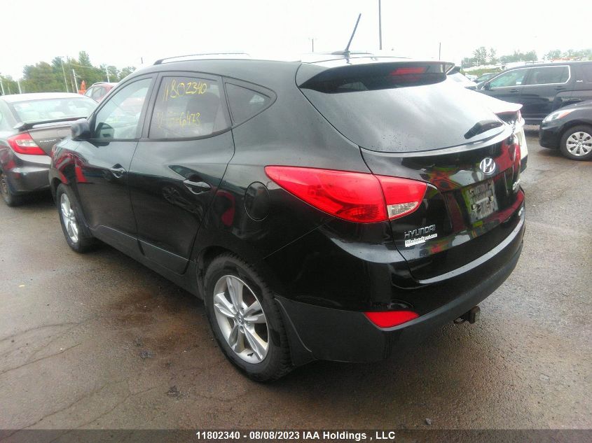 2013 Hyundai Tucson Gls/Limited VIN: KM8JUCAC5DU676473 Lot: 11802340