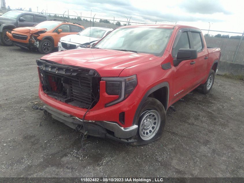 2023 GMC Sierra K1500 VIN: 1GTPUAEK8PZ121156 Lot: 11802482