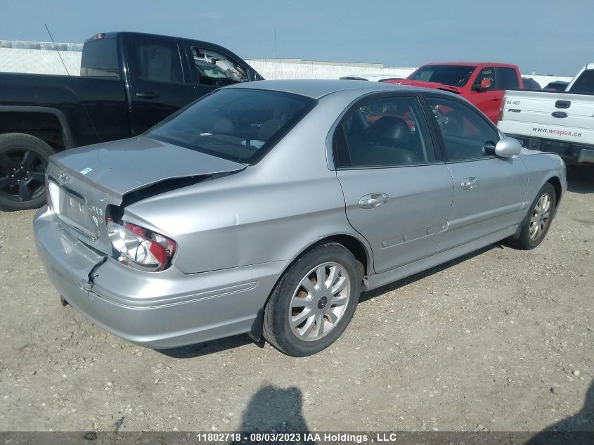 2003 Hyundai Sonata Gl VIN: KMHWF25H23A844070 Lot: 11802718