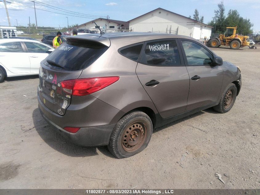 2013 Hyundai Tucson L VIN: KM8JT3AB2DU622042 Lot: 11802877