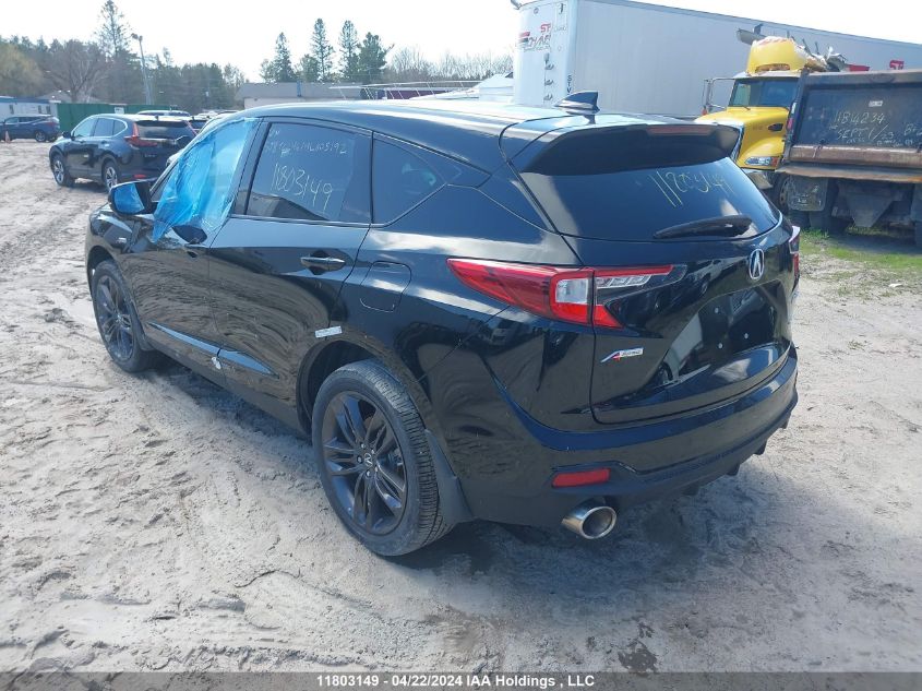 2021 Acura Rdx VIN: 5J8TC2H67ML803192 Lot: 11803149