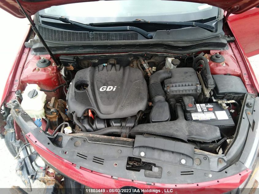 2011 Kia Optima Ex/Ex+/Ex Luxury VIN: KNAGN4A75B5219008 Lot: 11803449