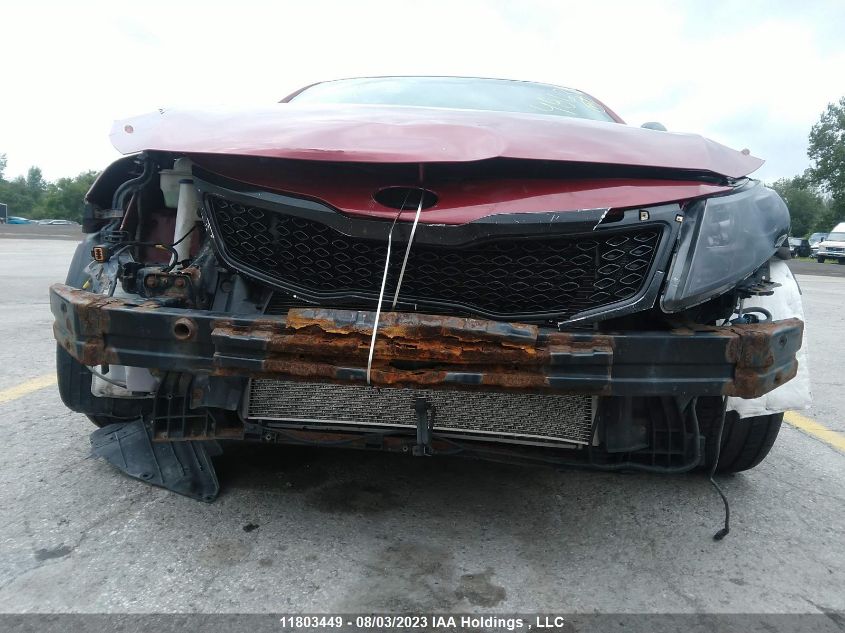 2011 Kia Optima Ex/Ex+/Ex Luxury VIN: KNAGN4A75B5219008 Lot: 11803449