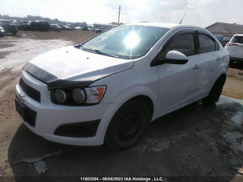 2013 Chevrolet Sonic Lt VIN: 1G1JC5SH2D4212918 Lot: 11803504