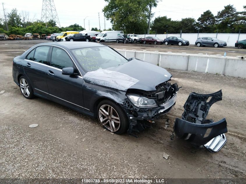 2013 Mercedes-Benz C-Class C 300 VIN: WDDGF8AB8DG101107 Lot: 11803788