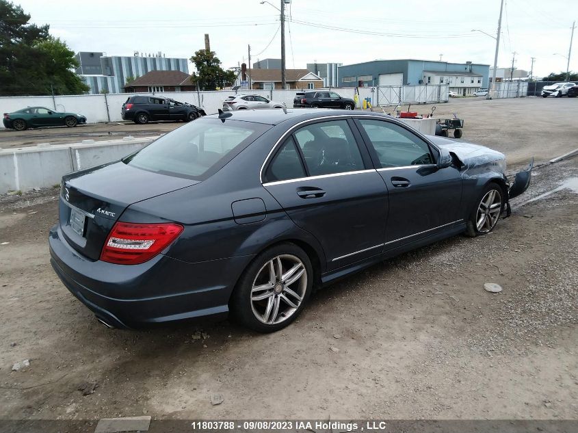 2013 Mercedes-Benz C-Class C 300 VIN: WDDGF8AB8DG101107 Lot: 11803788