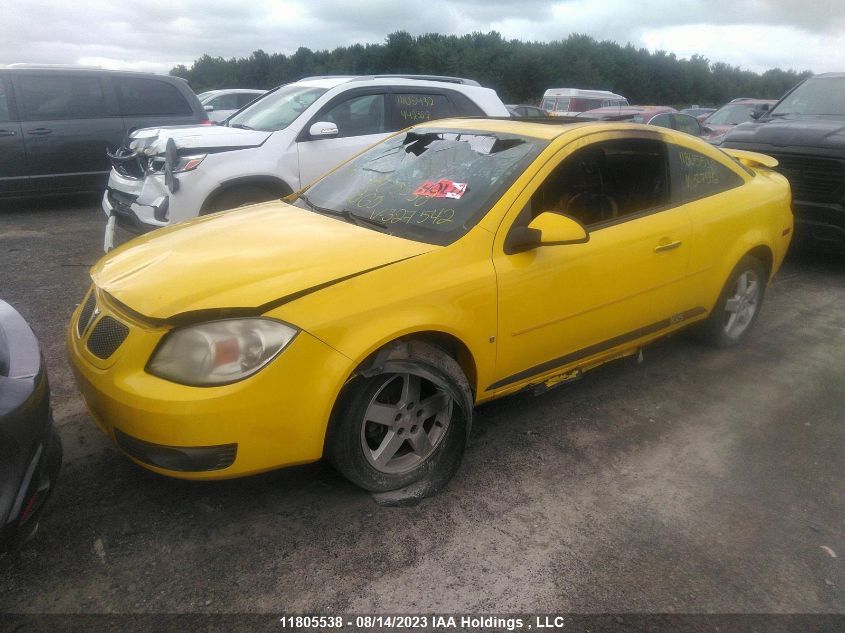 2008 Pontiac G5 VIN: 1G2AL15F687327542 Lot: 11805538