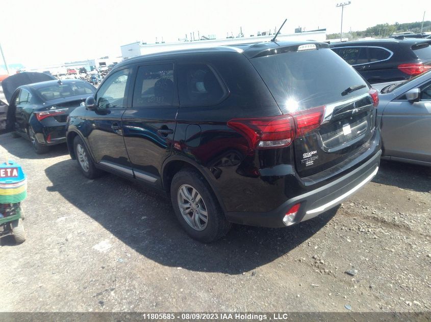 2016 Mitsubishi Outlander Se VIN: JA4JZ3AX0GZ601383 Lot: 11805685