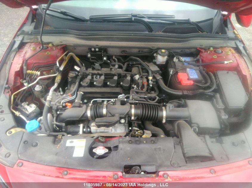 2022 Honda Accord VIN: 1HGCV1F92NA800490 Lot: 11805987