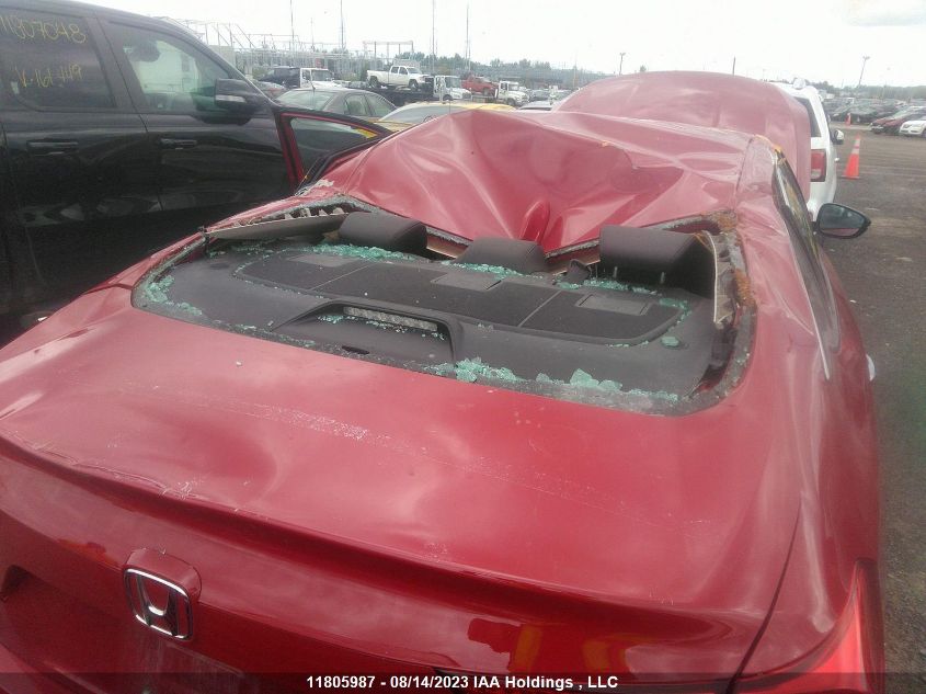 2022 Honda Accord VIN: 1HGCV1F92NA800490 Lot: 11805987