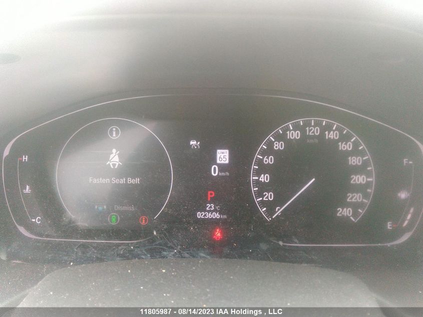 2022 Honda Accord VIN: 1HGCV1F92NA800490 Lot: 11805987