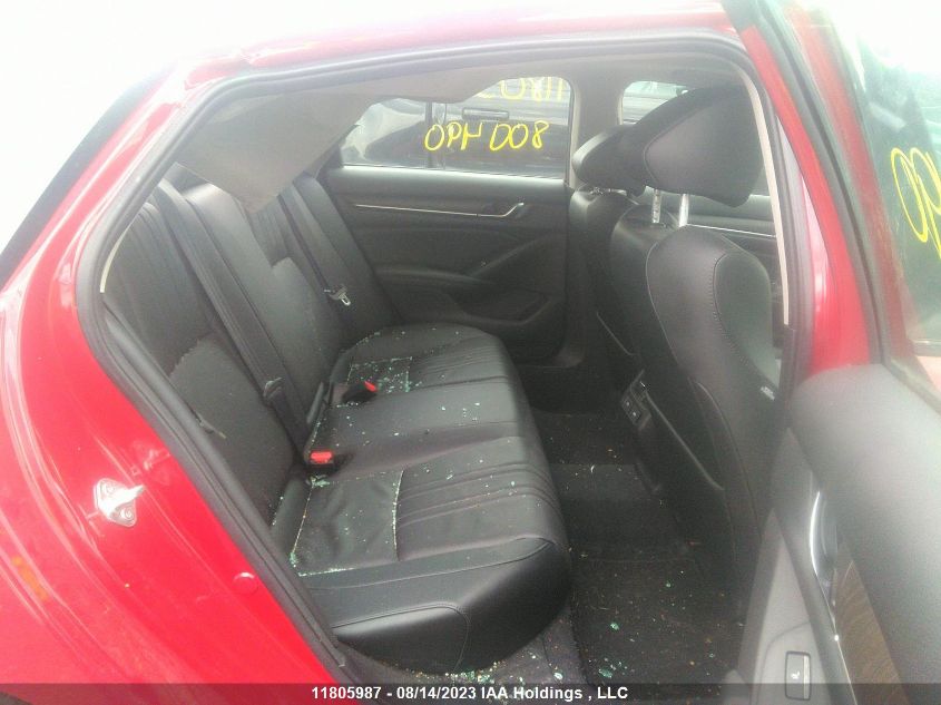 2022 Honda Accord VIN: 1HGCV1F92NA800490 Lot: 11805987