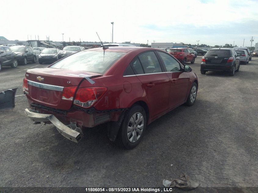 2013 Chevrolet Cruze Lt Turbo VIN: 1G1PC5SB6D7236305 Lot: 11806054