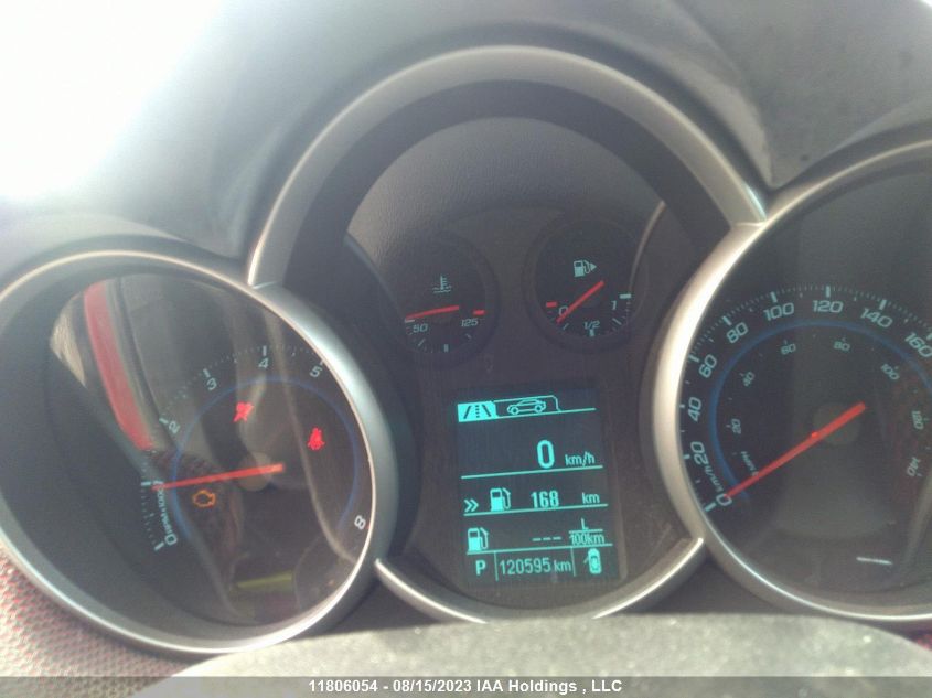 2013 Chevrolet Cruze Lt Turbo VIN: 1G1PC5SB6D7236305 Lot: 11806054