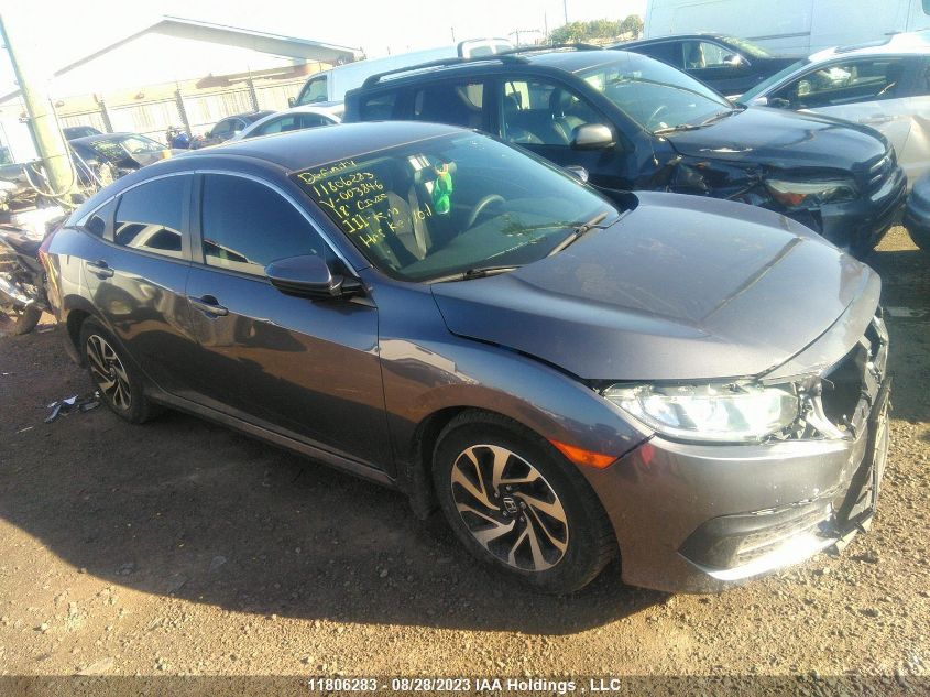 2018 Honda Civic Sedan Lx VIN: 2HGFC2F55JH003846 Lot: 48916594