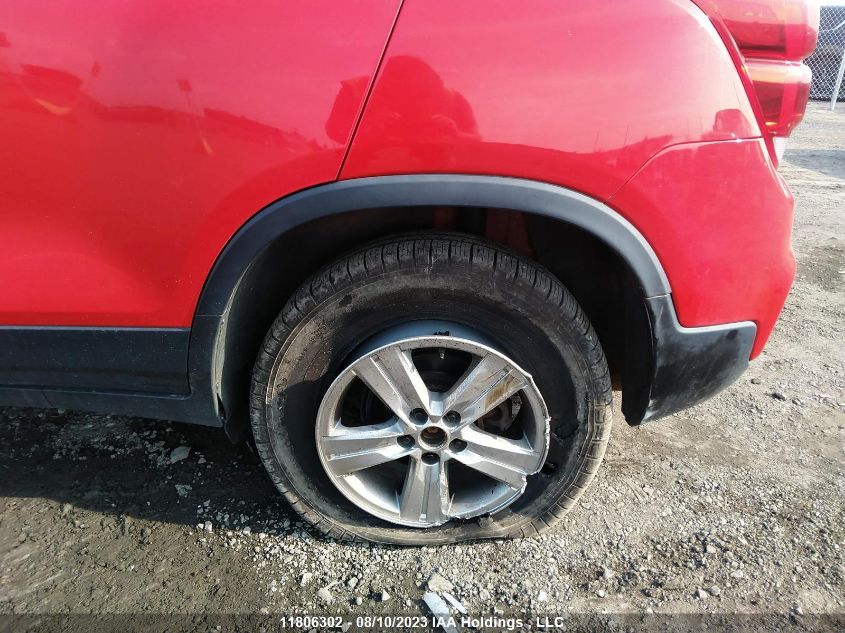 2017 Chevrolet Trax VIN: 3GNCJPSB5HL240894 Lot: 11806302