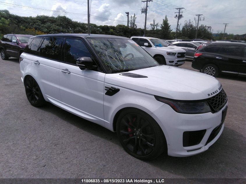 2022 Land Rover Range Rover Sport Hst VIN: SALWS2RU7NA218470 Lot: 11806835