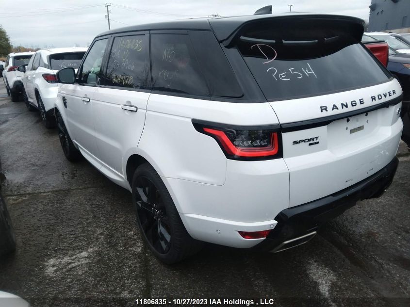 2022 Land Rover Range Rover Sport Hst VIN: SALWS2RU7NA218470 Lot: 11806835