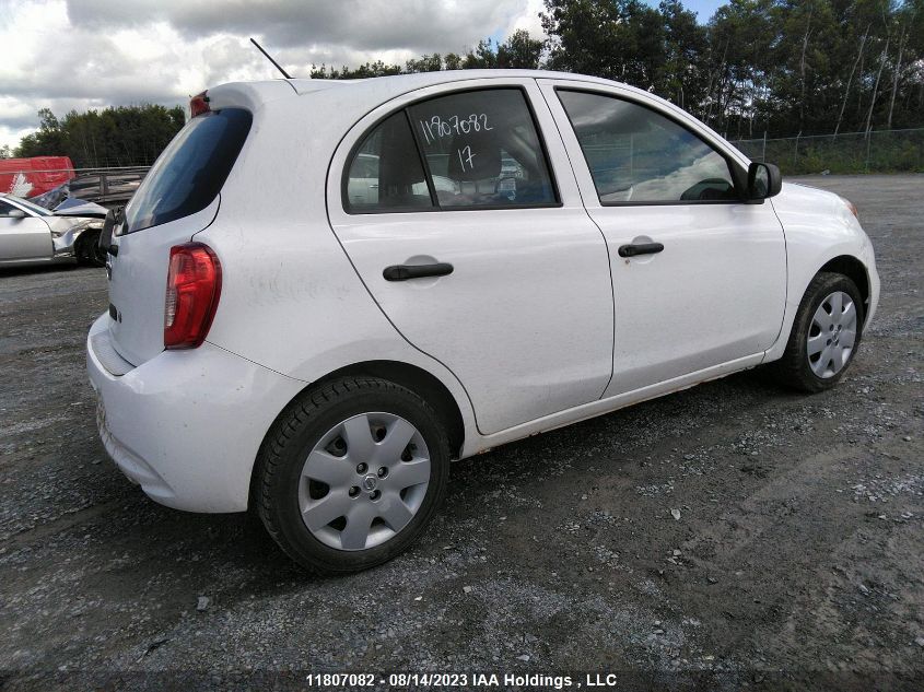 2017 Nissan Micra S/Sv/Sr VIN: 3N1CK3CP7HL265792 Lot: 11807082