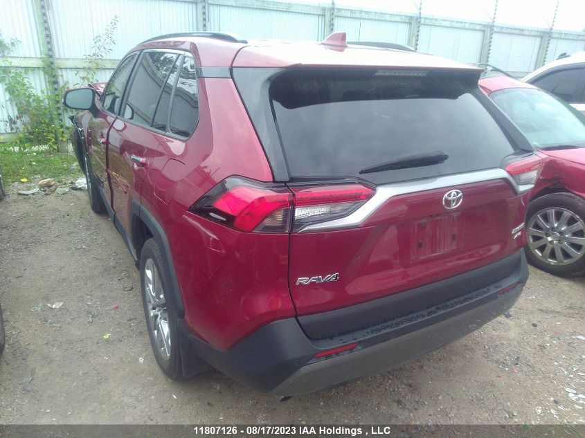 2021 Toyota Rav4 Limited VIN: 2T3D1RFV1MW216074 Lot: 11807126