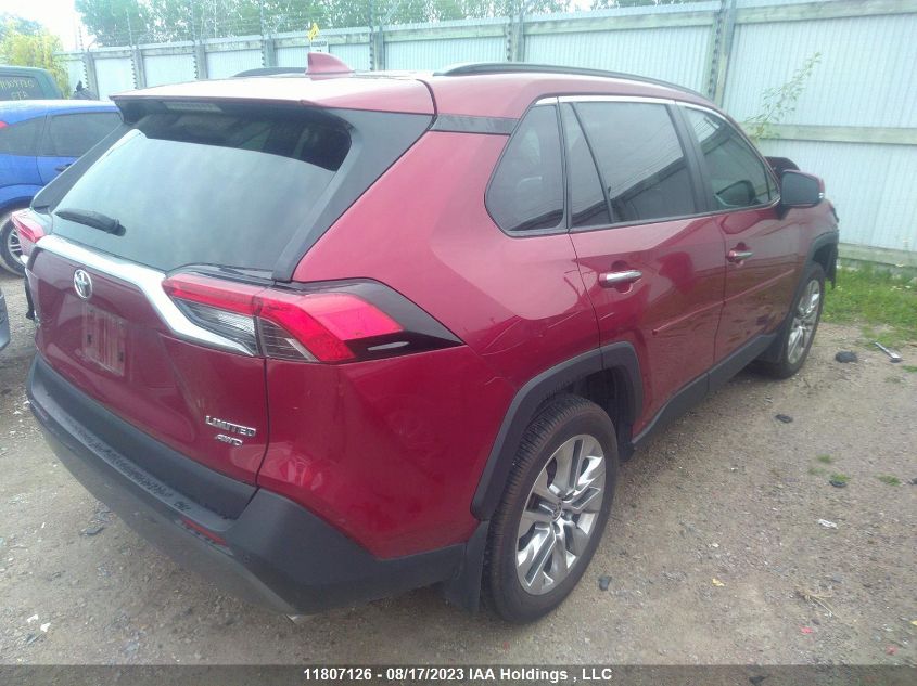 2021 Toyota Rav4 Limited VIN: 2T3D1RFV1MW216074 Lot: 11807126