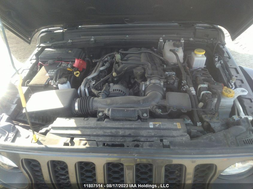 2022 Jeep Gladiator Rubicon VIN: 1C6JJTBG2NL128220 Lot: 11807514