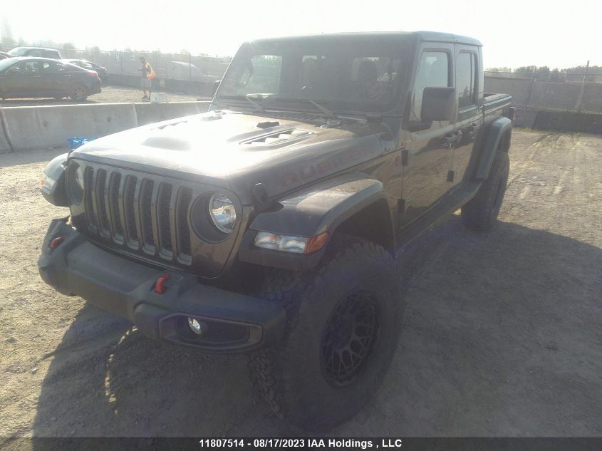 2022 Jeep Gladiator Rubicon VIN: 1C6JJTBG2NL128220 Lot: 11807514